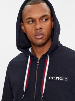 nahlad Tommy Hilfiger pánska tmavo modrá mikina Global