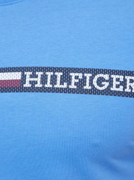 nahlad Tommy Hilfiger pánske modré tričko