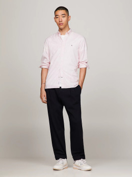 nahlad Tommy HIlfiger pánska červené košele Flex