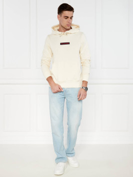 nahlad Tommy Hilfiger pánska krémová mikina