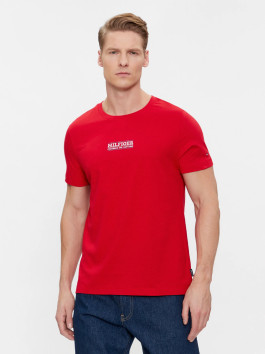 nahlad Tommy Hilfiger pánske červené tričko
