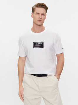 nahlad Tommy Hilfiger pánske biele tričko