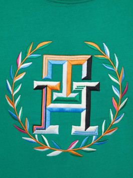 nahlad Tommy Hilfiger pánske zelené tričko Laurel