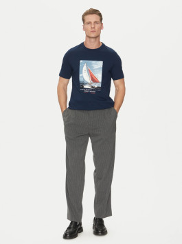 nahlad Tommy Hilfiger pánske tmavo modré tričko