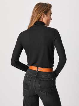 nahlad Pepe Jeans dámsky čierny rolák Deborah