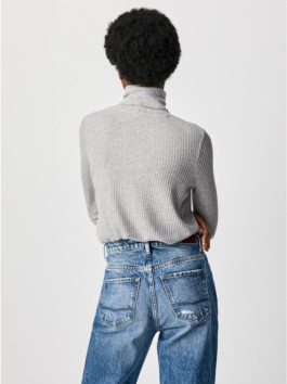 nahlad Pepe Jeans dámsky šedý rolák Deborah