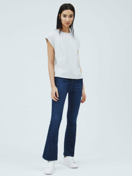 nahlad Pepe Jeans dámske šedé tričko