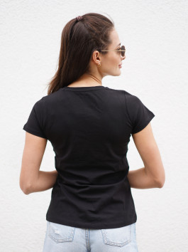 nahlad Pepe Jeans dámske čierne tričko