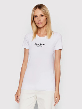 nahlad Pepe Jeans dámske biele tričko NEW VIRGINIA