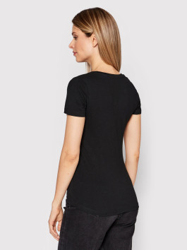 nahlad Pepe Jeans dámske čierne tričko NEW VIRGINIA
