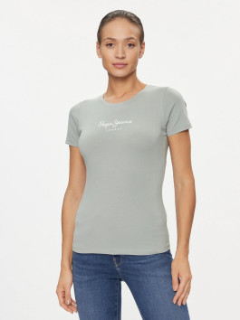 nahlad Pepe Jeans dámske zelené tričko NEW VIRGINIA