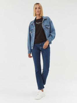 nahlad Pepe Jeans dámske čierne tričko