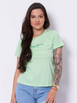 nahlad Pepe Jeans dámske zelené tričko Lorette