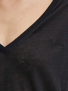 nahlad Pepe Jeans dámske čierne tričko