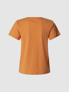 nahlad Pepe Jeans dámske oranžové tričko