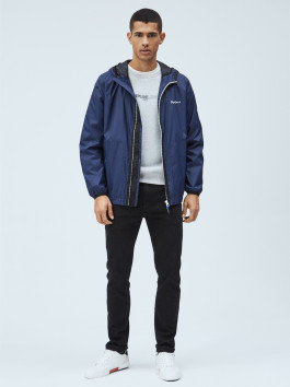 nahlad Pepe Jeans pánska modrá bunda Robert
