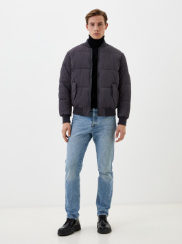 nahlad Pepe Jeans pánska šedá bunda bomber