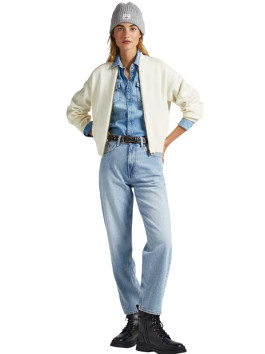 nahlad Pepe Jeans dámsky biely sveter