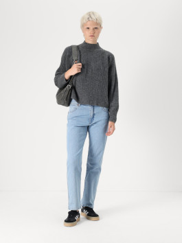 nahlad Pepe Jeans dámsky šedý sveter Irma