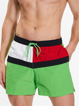 nahlad Tommy Hilfiger pánske zelené plavky