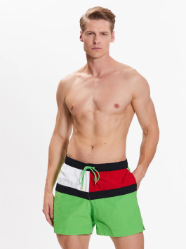 nahlad Tommy Hilfiger pánske zelené plavky