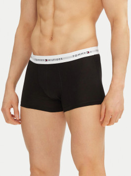 nahlad Tommy Hilfiger pánske čierne boxerky 3 pack