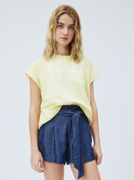 nahlad Pepe Jeans dámske žlté tričko Gala