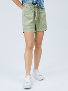 nahlad Pepe Jeans dámske zelené šortky