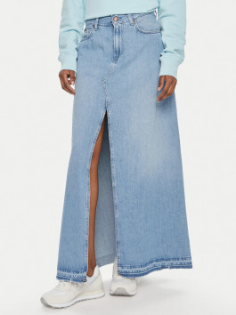 nahlad Pepe Jeans dámska modrá džínsová sukňa
