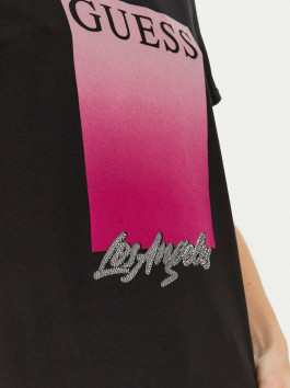 nahlad Guess dámske čierne tričko
