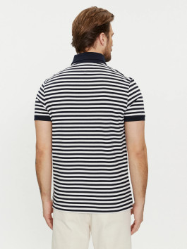 nahlad Tommy Hilfiger pánske modro biele pruhované polotričko