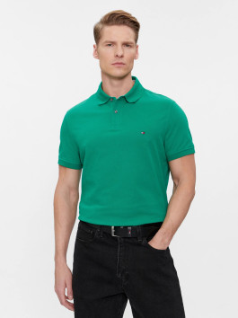 nahlad Tommy Hilfiger pánske zelené polo tričko