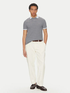 nahlad Tommy Hilfiger pánske modro modré pruhované polotričko