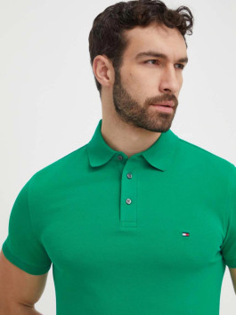 nahlad Tommy Hilfiger pánske zelené polo tričko