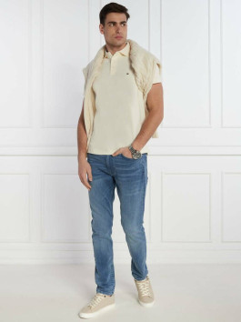 nahlad Tommy Hilfiger pánske krémové polo tričko