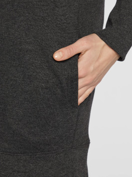 nahlad Pepe Jeans dámske čierne mikinové šaty GISELA