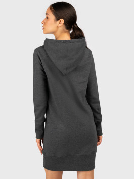 nahlad Pepe Jeans dámske tmavo šedé šaty