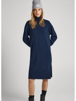 nahlad Pepe Jeans dámske tmavo modré šaty