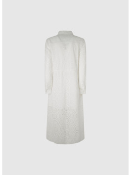 nahlad Pepe Jeans dámske biele šaty ETHEL