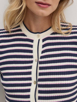 nahlad Pepe Jeans dámske pruhované šaty