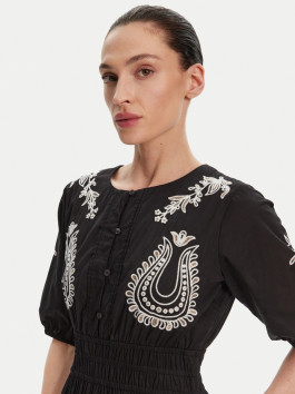 nahlad Pepe Jeans dámske čierne šaty Destiny