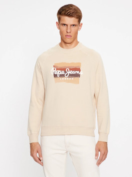 nahlad Pepe Jeans pánska béžová mikina