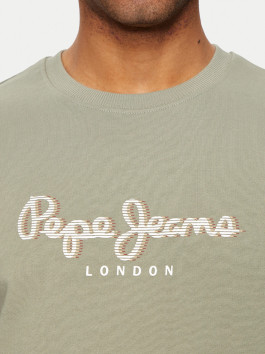 nahlad Pepe Jeans pánska zelená mikina