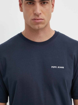 nahlad Pepe Jeans pánske modré tričko Callum