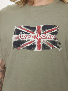 nahlad Pepe Jeans pánske zelené tričko