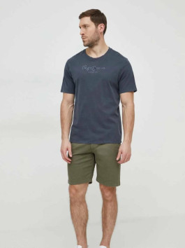 nahlad Pepe Jeans pánske šedé tričko