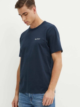 nahlad Pepe Jeans pánske modré tričko Alfie