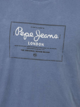 nahlad Pepe Jeans pánske modré tričko Simon