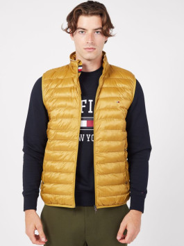 nahlad Tommy Hilfiger pánska okrová vesta