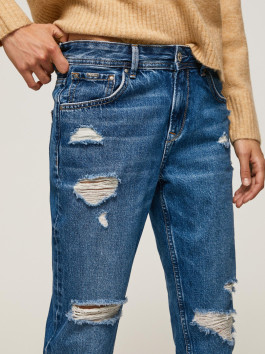 nahlad Pepe Jeans dámske modré džínsy Violet